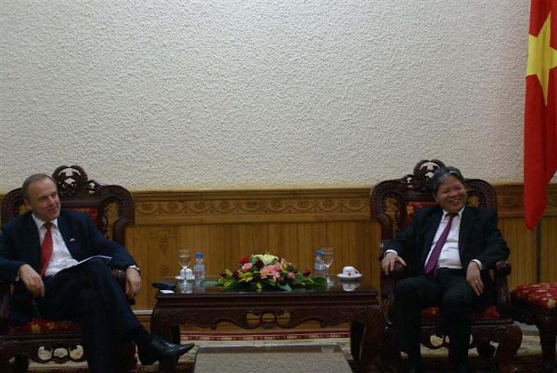 Justice Minister received Swedish Ambassador Staffan Herrström