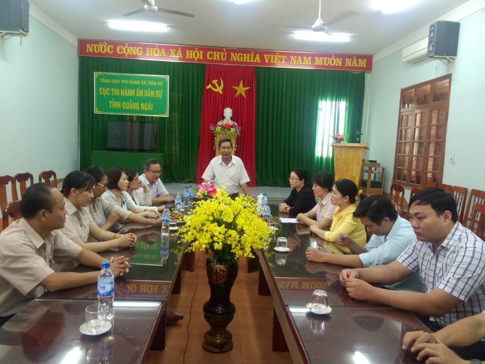 Lãnh đạo Cục Thi hành án dân sự gặp mặt nữ công chức người lao động nhân ngày Quốc tế phụ nữ 8/3