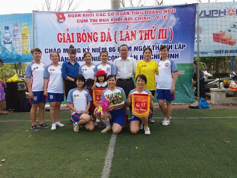 Chi đoàn Cục Thi hành án dân sự tỉnh Quảng Ngãi tham gia Giải bóng đá truyền thống Cụm thi đua Khối Nội chính – Y tế chào mừng kỷ niệm 86 năm ngày thành lập Đoàn TNCS Hồ Chí Minh (26/3/1931 – 26/3/2017)