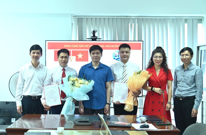 Chi bộ Cục Công nghệ thông tin tổ chức Lễ kết nạp Đảng viên mới