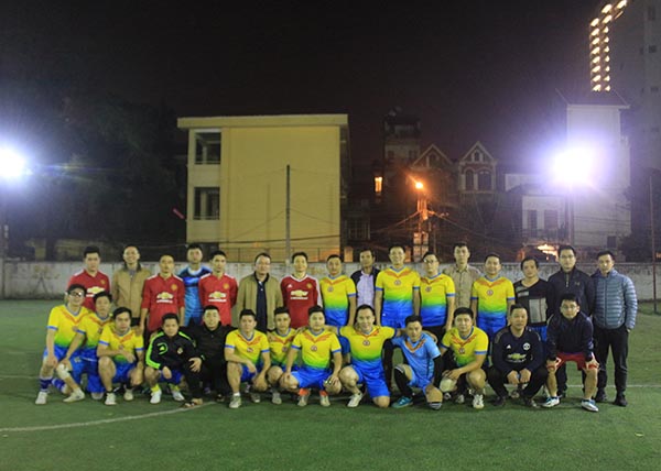 Thi đấu giao hữu giữa đội bóng đá Bộ Tư pháp và Văn phòng Chính phủ