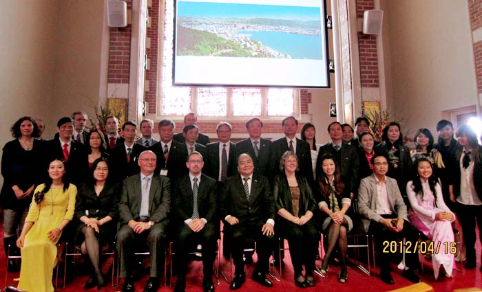 Minister Ha Hung Cuong together with senior delegation of the Government to visit New Zealand