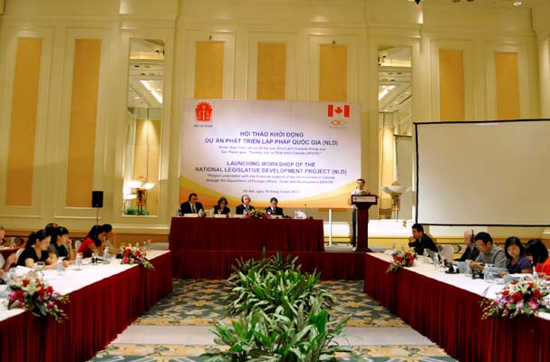 Launching workshop of the National Legislative Development Project