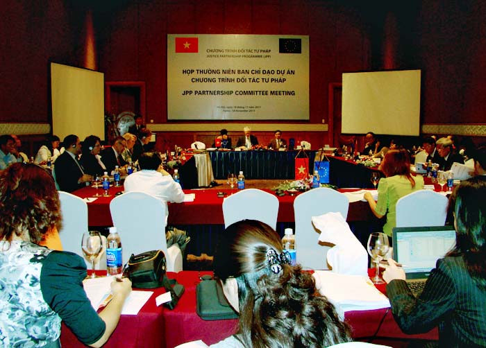 Justice Partnership Programme (JPP) steering committee meeting