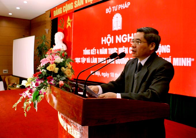 HN tổng kết 4 năm cuộc vận động "Học tập làm theo tấm gương đạo đức Hồ Chí Minh"