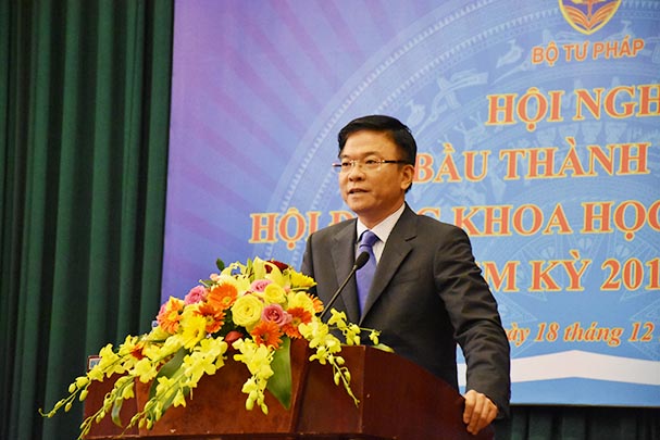 17 nhà khoa học được bầu vào Hội đồng Khoa học Bộ Tư pháp nhiệm kỳ 2017 - 2022