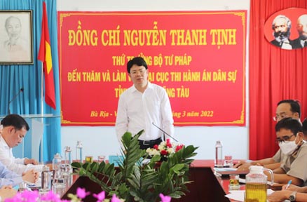Thi hành án dân sự Bà Rịa – Vũng Tàu nỗ lực thực hiện chỉ tiêu nhiệm vụ