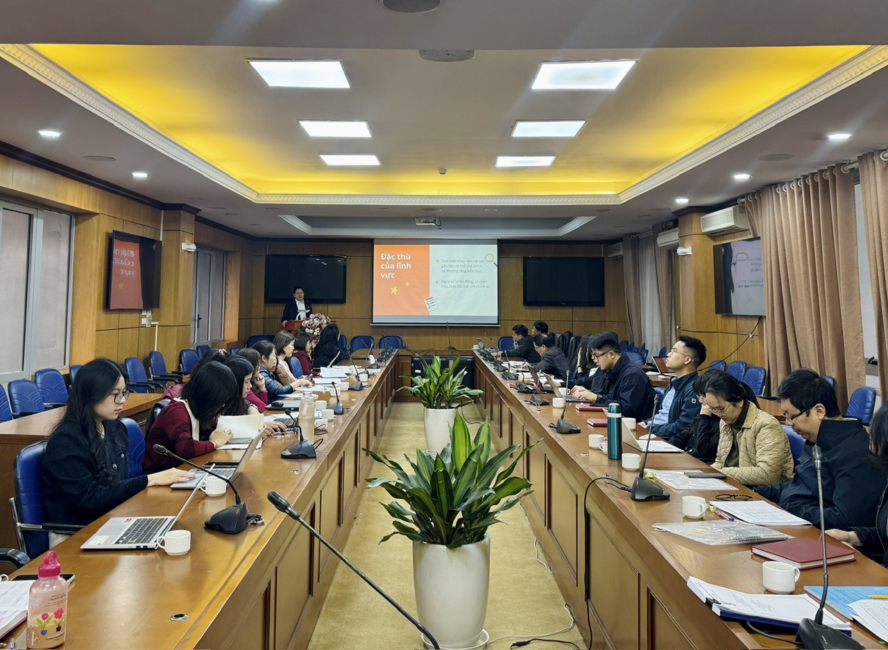 Tập huấn về Quy chế quản lý hoạt động đối ngoại của Bộ Tư pháp