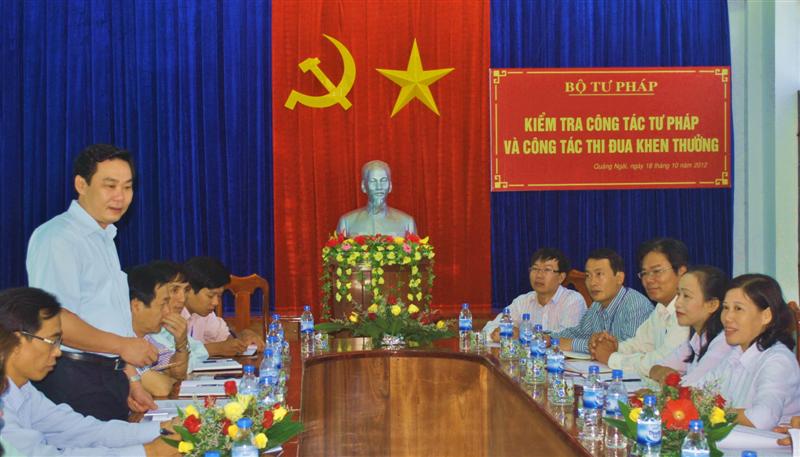 Deputy Minister Le Hong Son to visit Quang Ngai