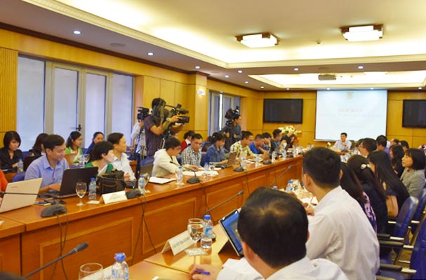 Bộ Tư pháp họp báo Quý III/2017