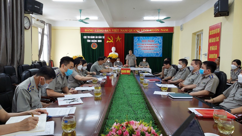 Sơ kết công tác thi hành án dân sự, theo dõi thi hành án hành chính 6 tháng đầu năm 2022