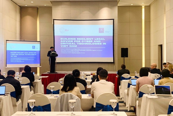 Tập huấn về trí tuệ nhân tạo trong khuôn khổ hợp tác giữa Bộ Tư pháp với Trung tâm CAIDE - Úc