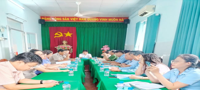 Thường trực HĐND thành phố Cao Lãnh khảo sát, giám sát về kết quả hoạt động của Chi cục Thi hành án dân sự thành phố Cao Lãnh năm 2024