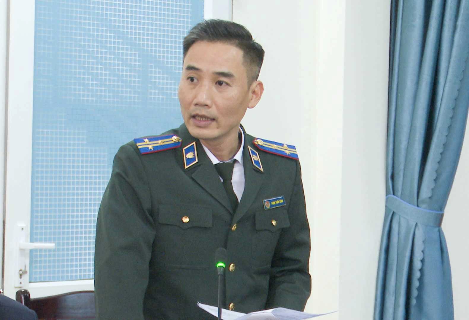 Kiểm sát trực tiếp tại Chi cục Thi hành án dân sự huyện Tiên Yên