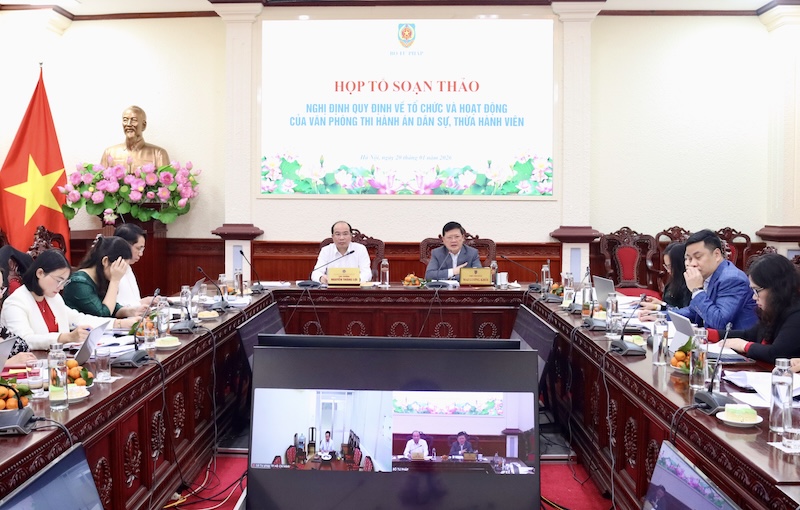 Hoàn thiện Nghị định về tổ chức, hoạt động của Văn phòng THADS và Thừa hành viên