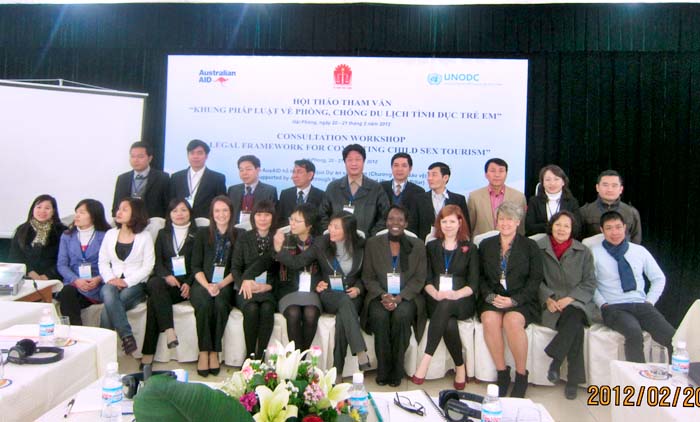 Consultation workshop on a legal framework for combating child sex tourism