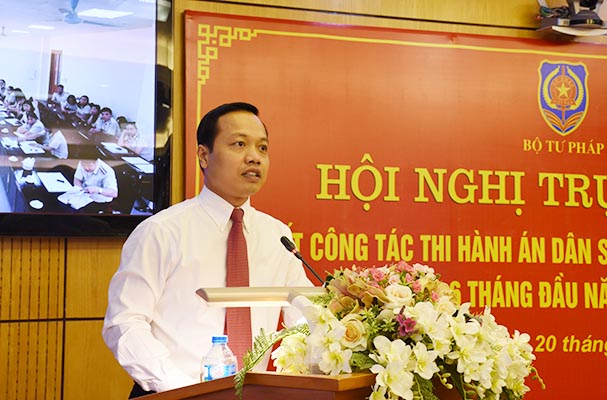 Hội nghị trực tuyến sơ kết công tác thi hành án dân sự 06 tháng đầu năm 2018