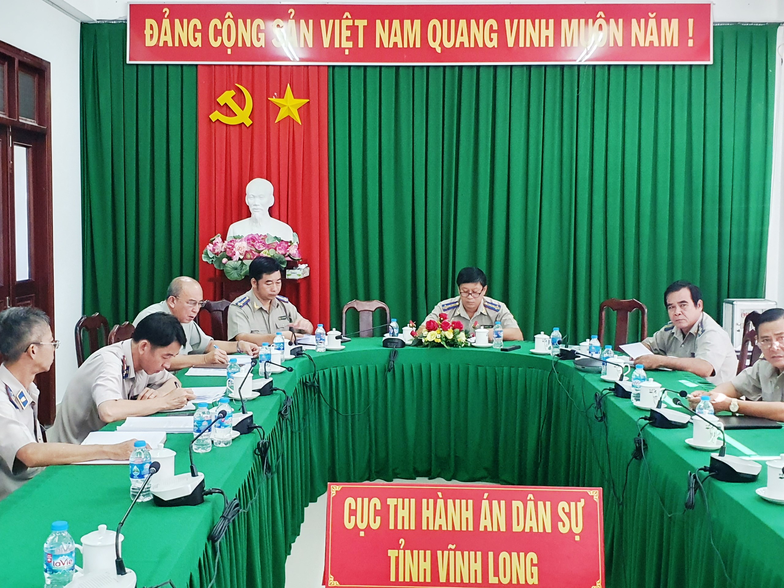 Tổng cục Thi hành án dân sự tổ chức lớp tập huấn trực tuyến về một số nội dung công tác văn phòng.