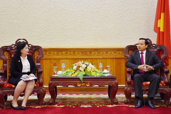 Thứ trưởng Trần Tiến Dũng tiếp Đoàn đại biểu Cục Thực thi pháp luật, Bộ Tư pháp Vương quốc Thái Lan