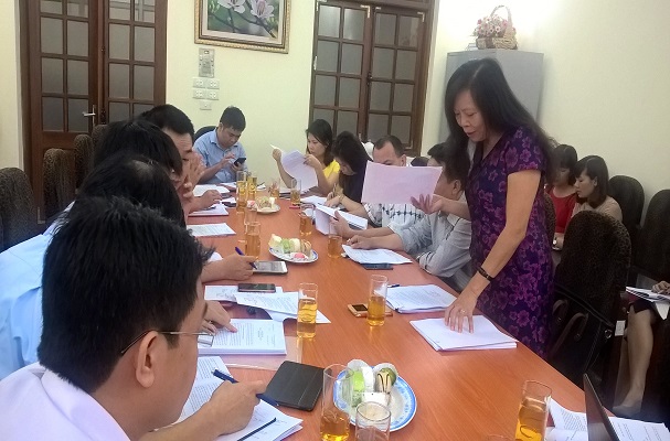 Họp tư vấn thẩm định đề nghị xây dựng Nghị định quy định đăng ký phương tiện thủy nội địa