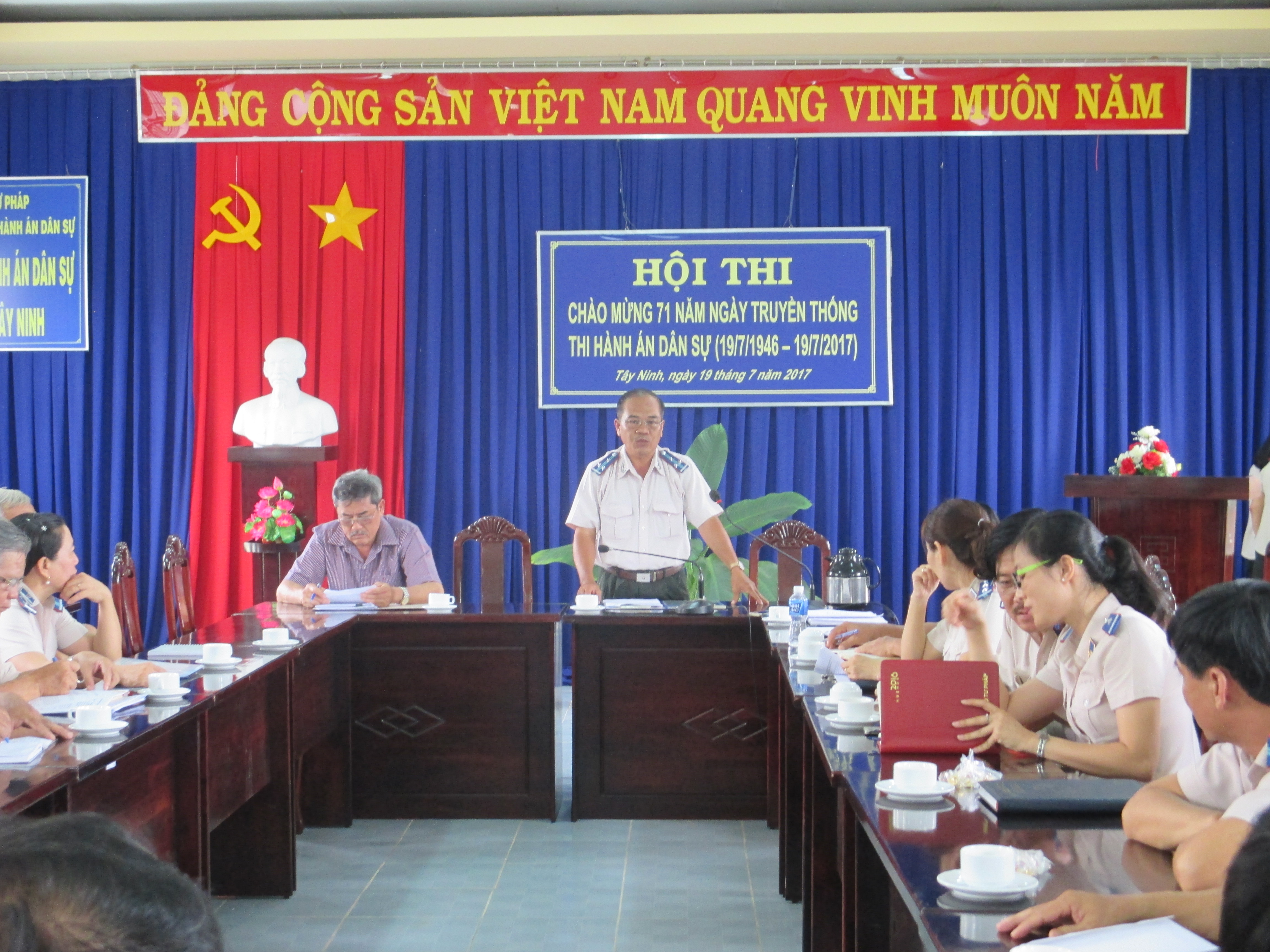 Cục Thi hành án dân sự tổ chức các hoạt động kỷ niệm 71 năm Ngày truyền thống Thi hành án dân sự