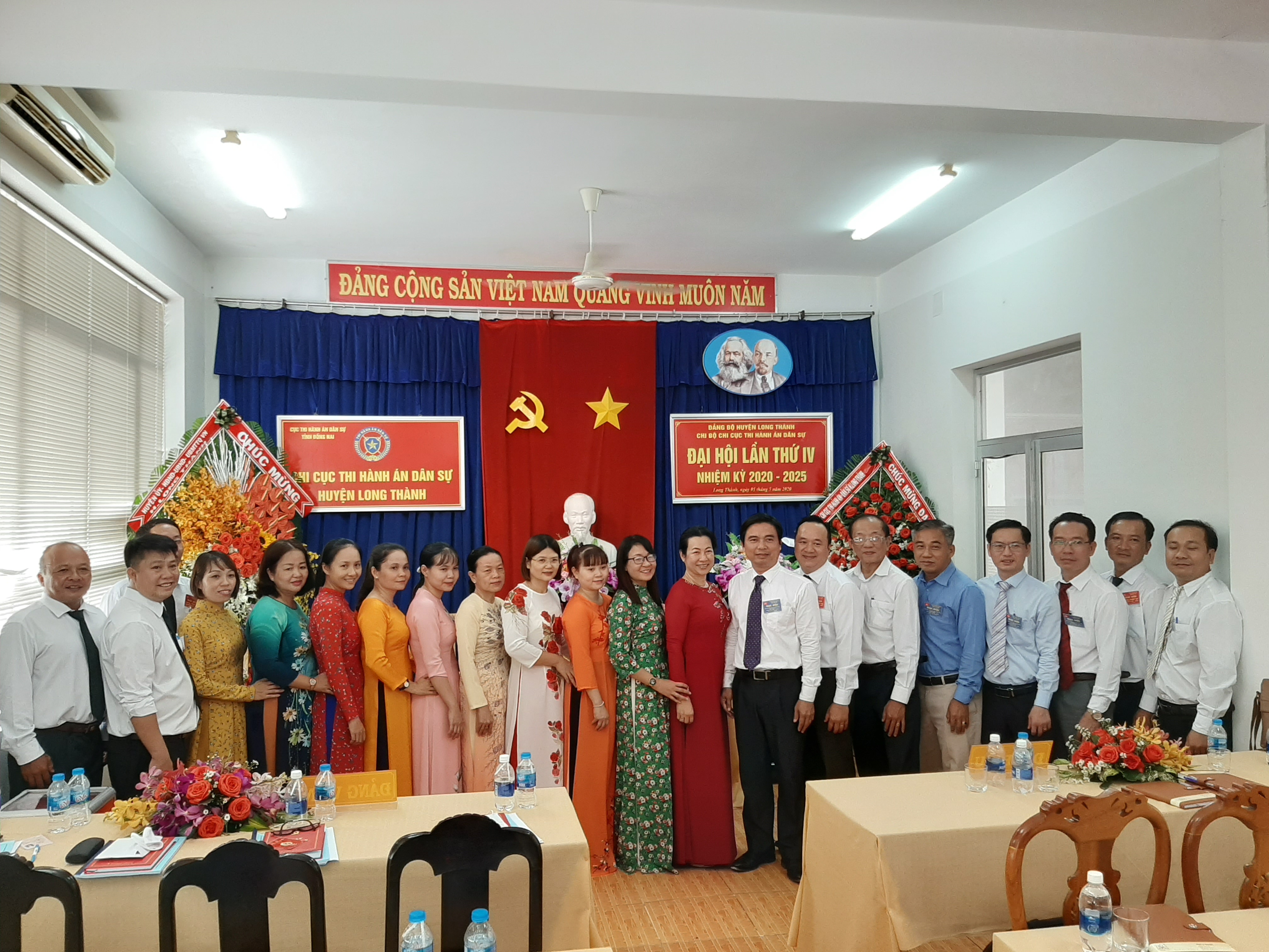 Đại hội Chi bộ Chi cục Thi hành án dân sự huyện Long Thành lần thứ IV, nhiệm kỳ 2020-2025