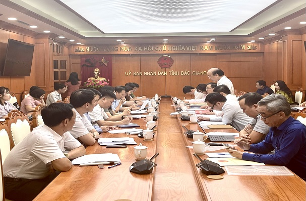 Thứ trưởng Phan Chí Hiếu làm việc với UBND tỉnh Bắc Giang về tình hình triển khai thi hành Luật Thủ đô