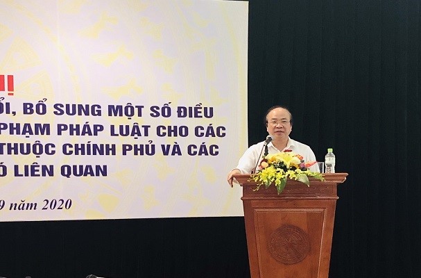 Hội nghị “Triển khai thi hành Luật sửa đổi, bổ sung một số điều của Luật Ban hành văn bản quy phạm pháp luật cho các bộ, cơ quan ngang bộ, cơ quan thuộc Chính phủ và các cơ quan, tổ chức có liên quan”