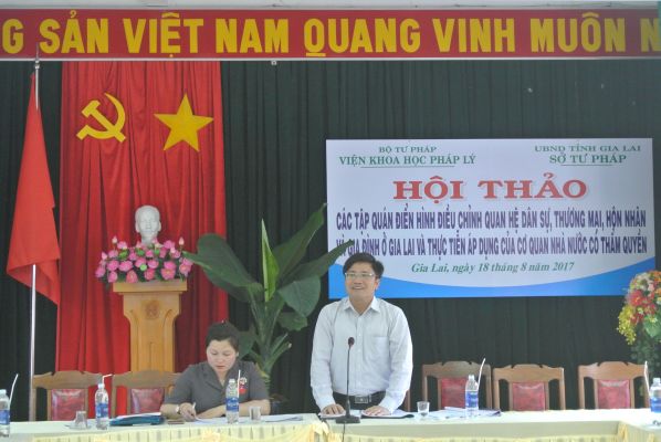 Khảo sát về tập quán của các dân tộc thiểu số trên địa bàn tỉnh Gia Lai