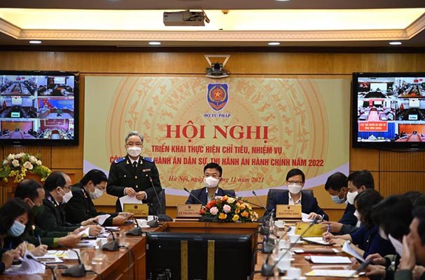 Dấu ấn ngành Tư pháp 2021