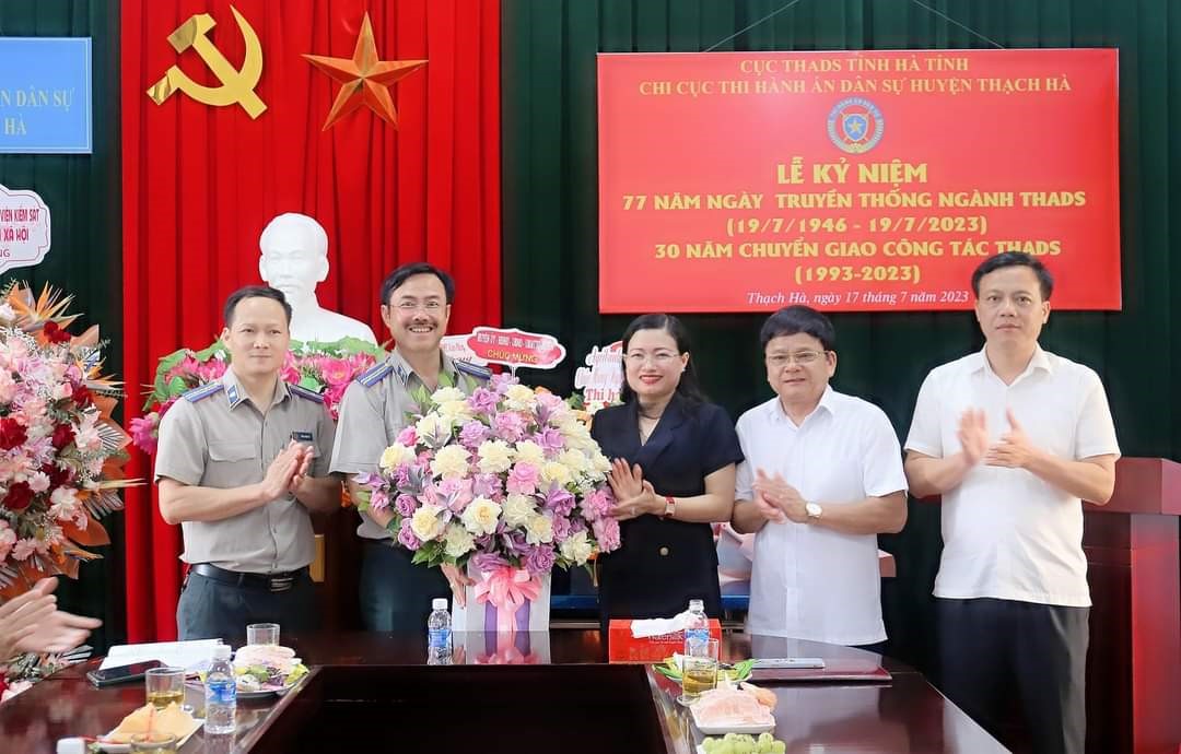 Hoạt động chào mừng Ngày Truyền thống THADS huyện Thạch Hà