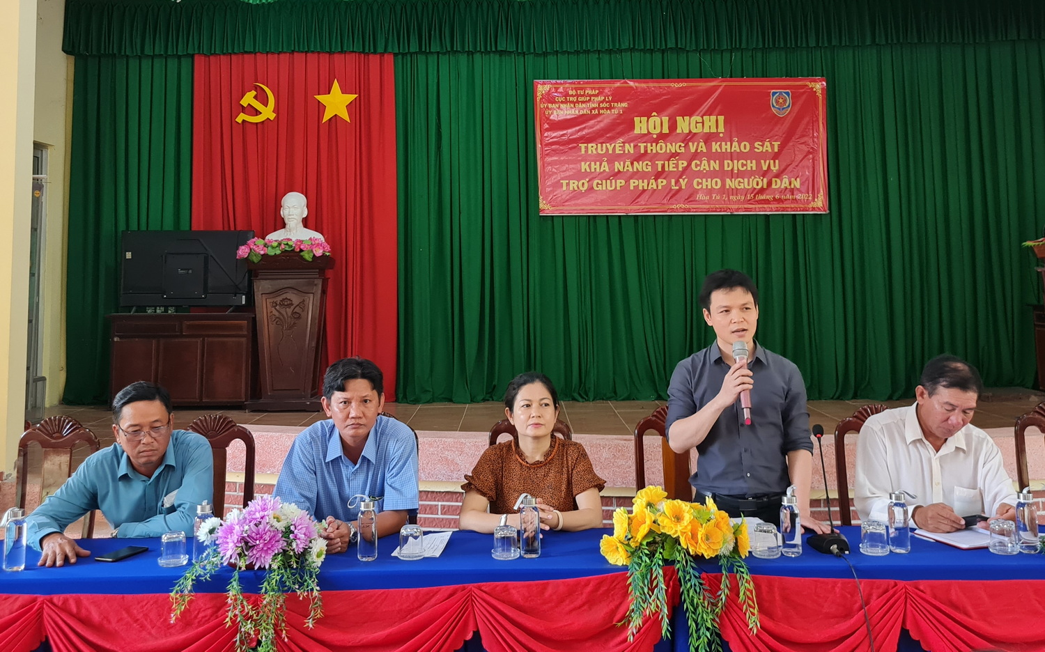 Sóc Trăng: Truyền thông và khảo sát nhu cầu trợ giúp pháp lý