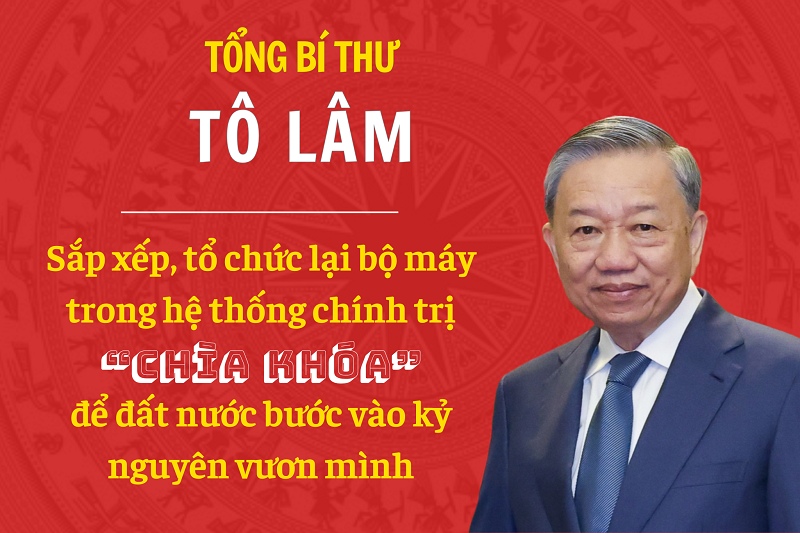Cơ cấu lại tổ chức bộ máy theo hướng bộ đa ngành, đa lĩnh vực, giảm tổ chức bên trong