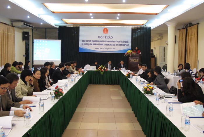 Justice Ministry held a workshop to review the current situation of gender equality