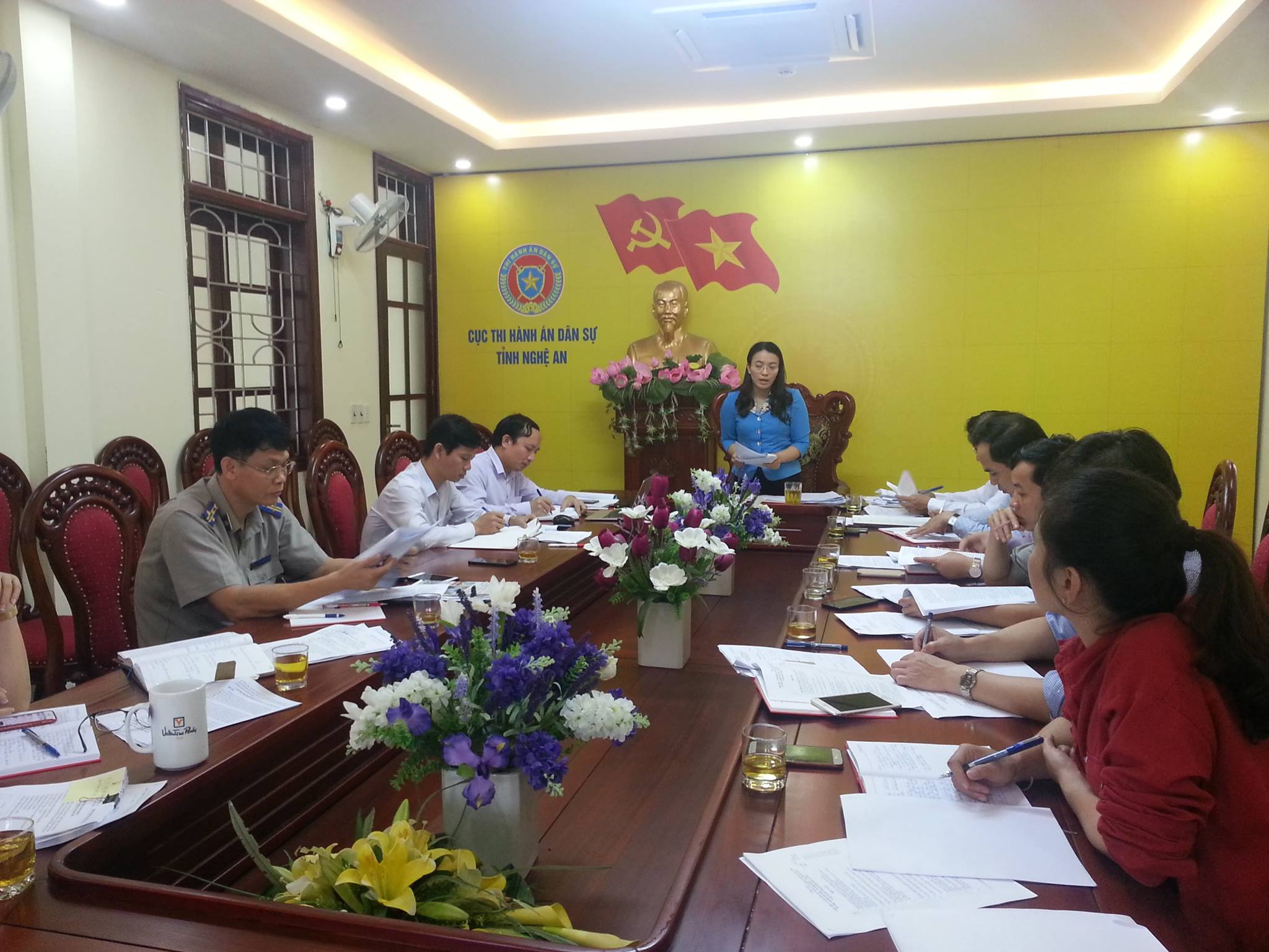 Đảng bộ Cục Thi hành án dân sự tổ chức kiểm điểm tập thể Ban Chấp hành và tổng kết công tác xây dựng Đảng năm 2018