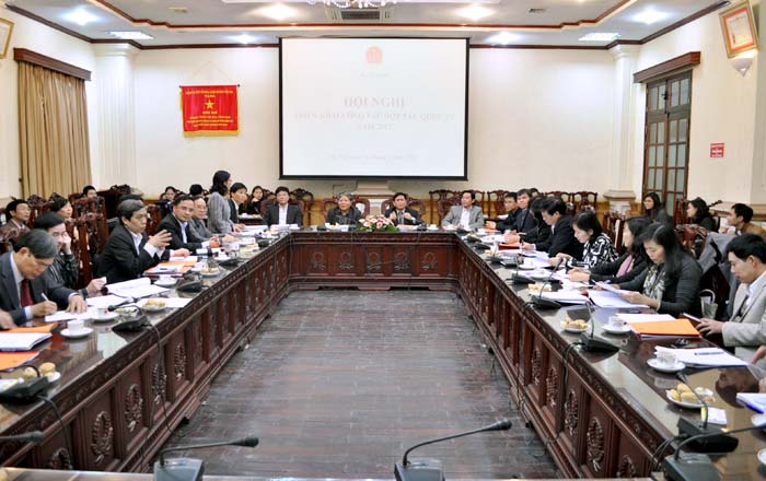 Conference on international cooperation in 2012