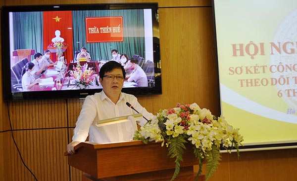 Hội nghị công tác thi hành án dân sự, hành chính 6 tháng đầu năm 2020