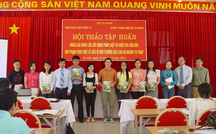 The training course held for Ministry of Justice’s newly employed staff