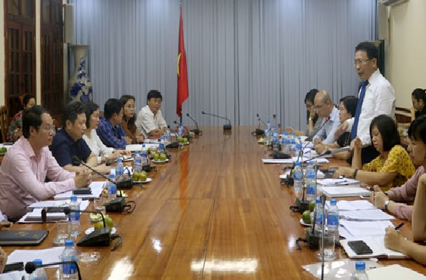 Bộ Tư pháp làm việc với tỉnh Quảng Bình về công tác pháp chế