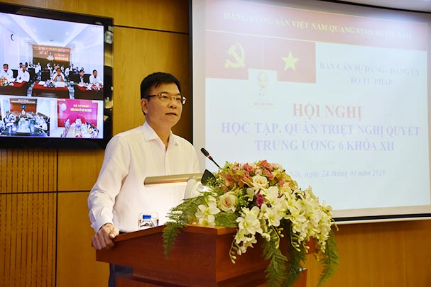 Hội nghị học tập, quán triệt Nghị quyết Trung ương 6 khóa XII