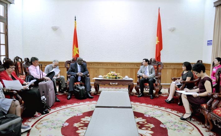 The negotiation for legal and judicial cooperation agreement between Vietnam Ministry of Justice and South Africa Ministry of Justice and Constitutional Development