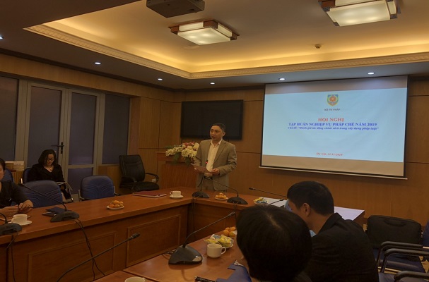 Tập huấn về đánh giá tác động chính sách trong xây dựng pháp luật cho các tổ chức chính trị - xã hội, tổ chức xã hội - nghề nghiệp ở Trung ương