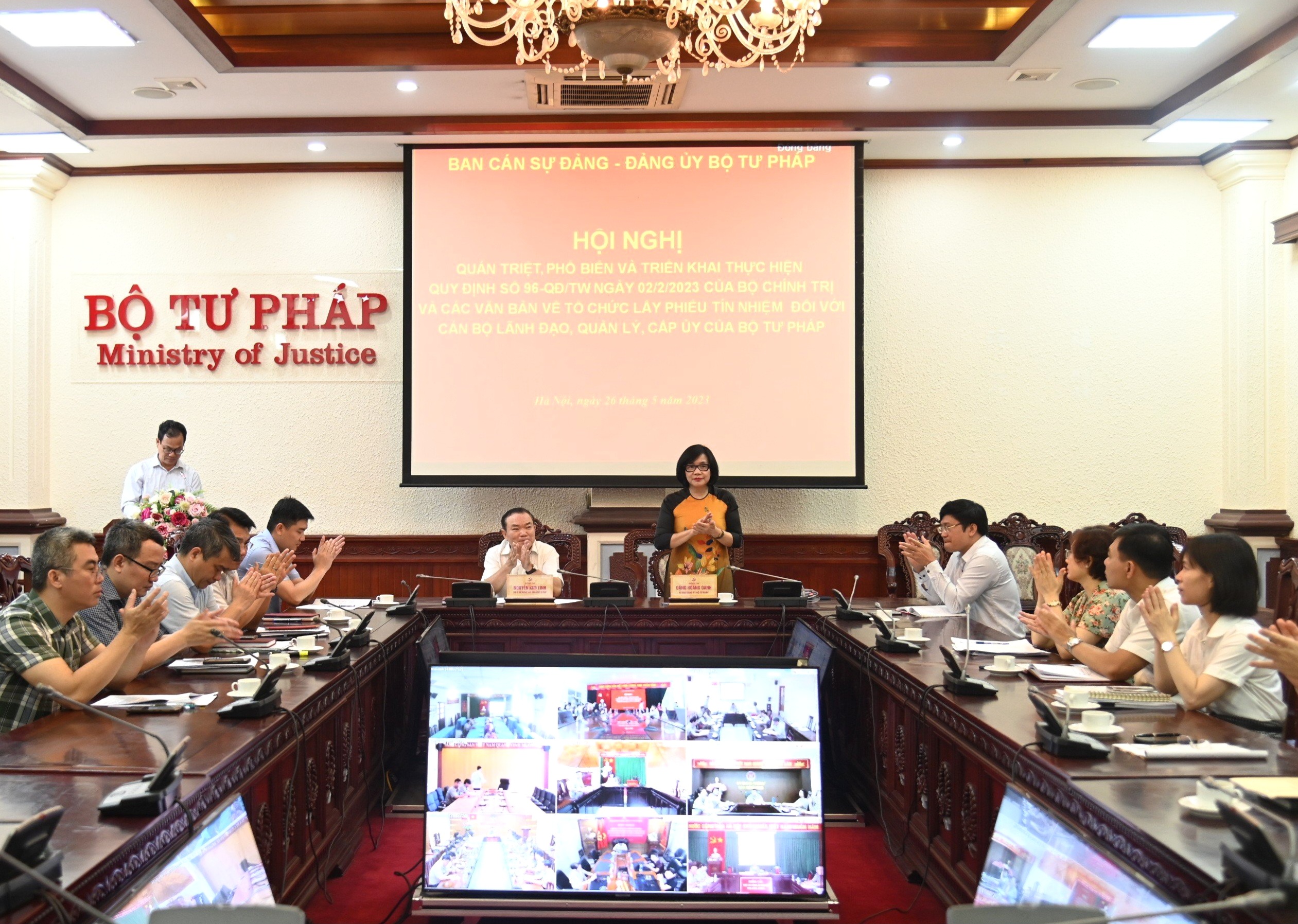 Tạo sự thống nhất trong nhận thức, đồng thuận trong lấy phiếu tín nhiệm