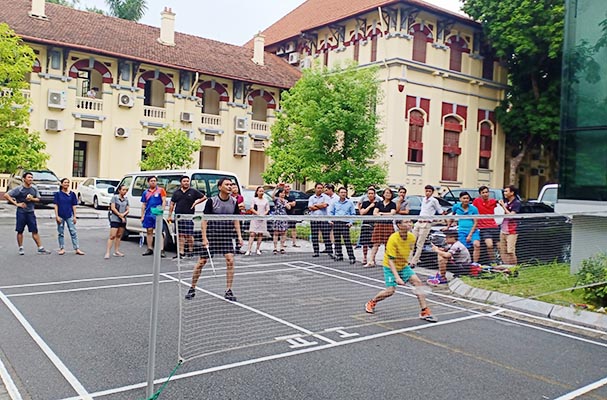 Trung cấp Luật Thái Nguyên vô địch cầu lông Giải thể thao chào mừng 74 năm Ngày truyền thống ngành Tư pháp