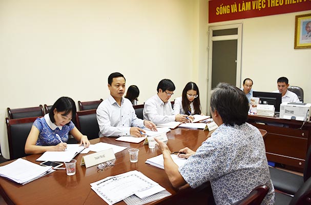 Bộ Tư pháp tiếp công dân tháng 10/2017