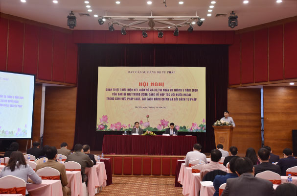 Thống nhất nhận thức, tăng cường phối hợp chặt chẽ trong hợp tác quốc tế về pháp luật