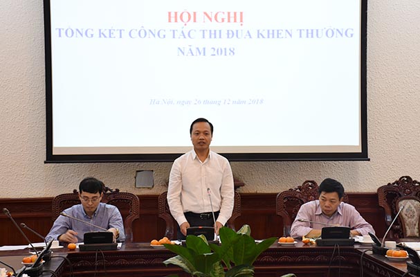 ​Tổng kết công tác thi đua, khen thưởng năm 2018 của Cụm thi đua số I khối các đơn vị thuộc Bộ​