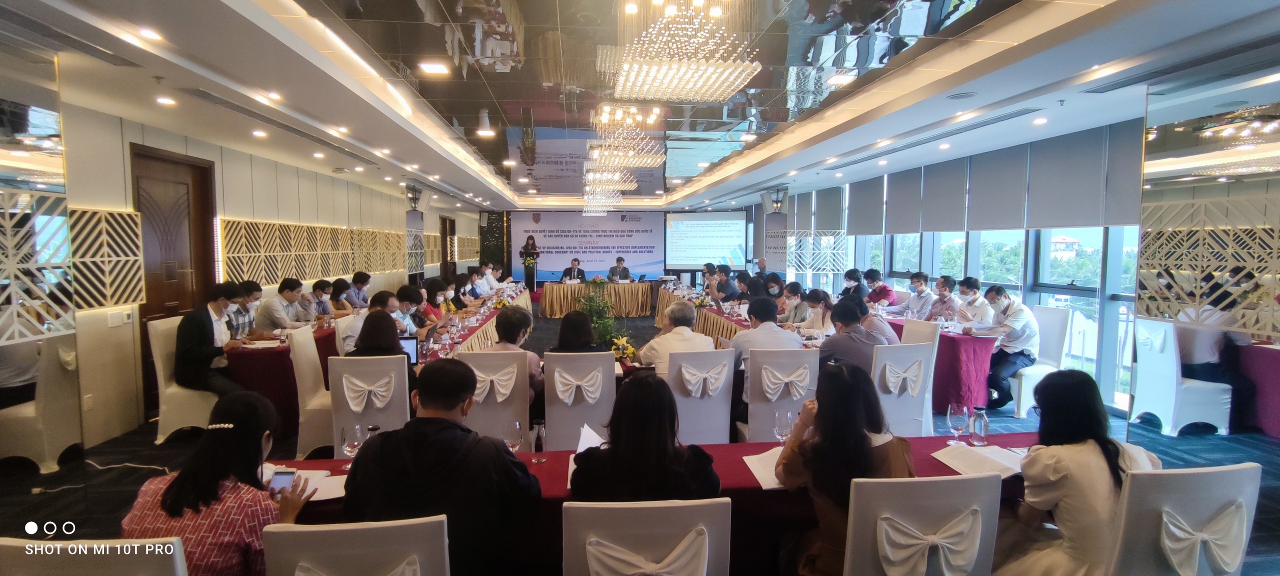 HỘI THẢO THỰC HIỆN QUYẾT ĐỊNH SỐ 1252/QĐ-TTg VỀ TĂNG CƯỜNG THỰC THI HIỆU QUẢ CÔNG ƯỚC QUỐC TẾ VỀ CÁC QUYỀN DÂN SỰ VÀ CHÍNH TRỊ - KINH NGHIỆM VÀ GIẢI PHÁP