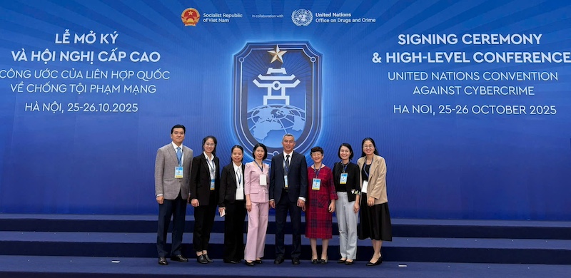 Ảnh đại diện Dấu ấn Bộ Tư pháp tại Lễ mở ký Công ước Hà Nội