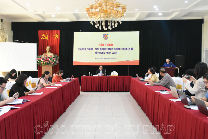 Truyền thông, giới thiệu Trang Thông tin điện tử xây dựng pháp luật